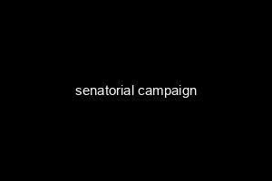 senatorial campaign